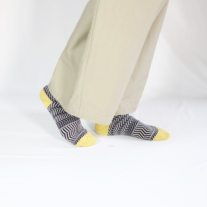 meri ja kuu  fir treeソックス /night navy278 【日本製】
